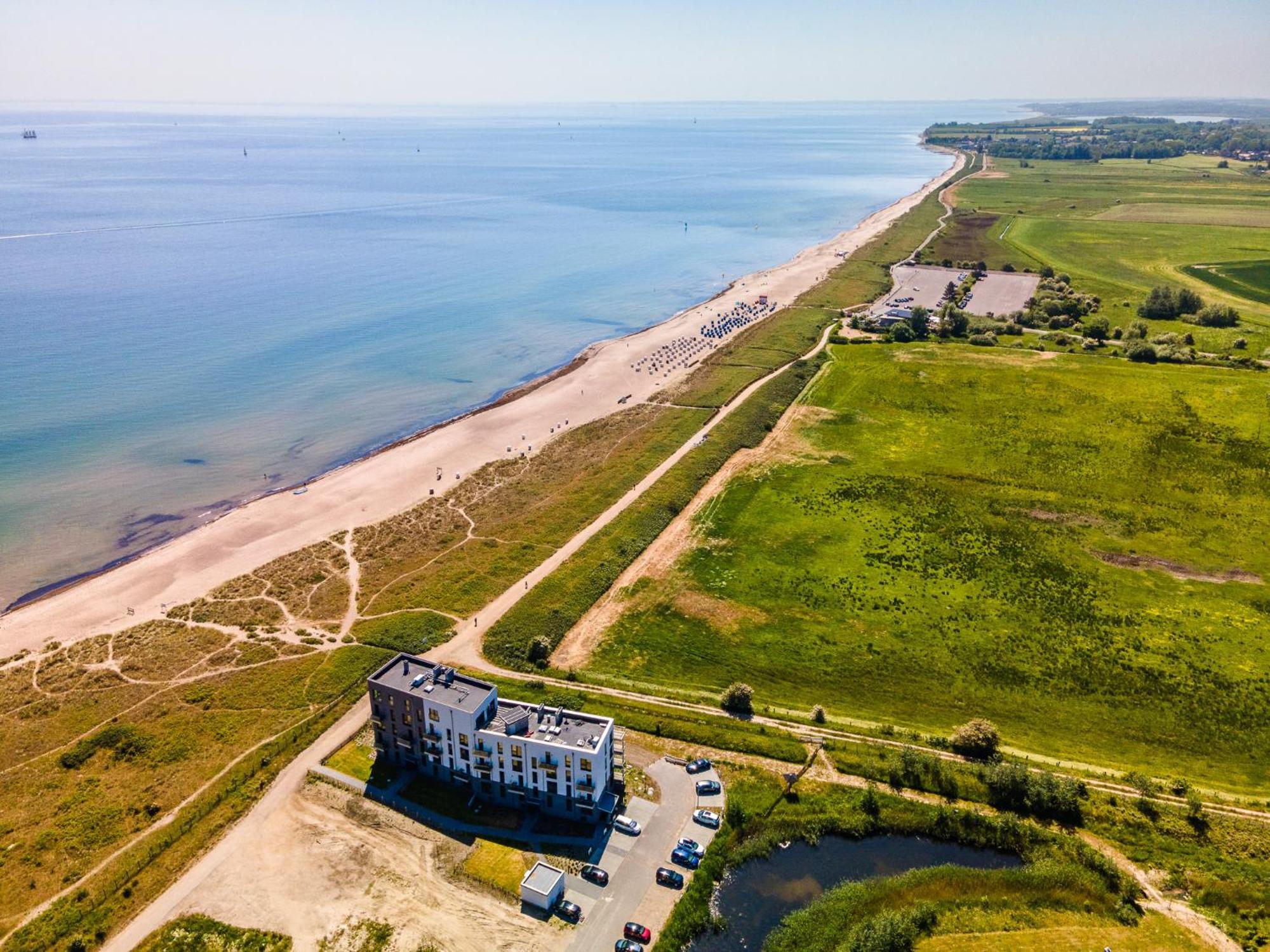 Beachterracefour- Eg, Meerblick, Terrasse, Kamin, Sauna Olpenitz Exterior photo
