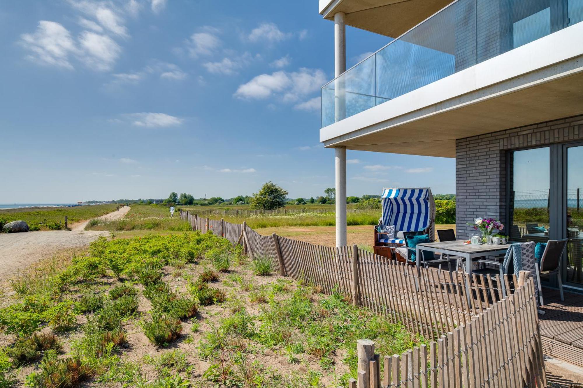 Beachterracefour- Eg, Meerblick, Terrasse, Kamin, Sauna Olpenitz Exterior photo