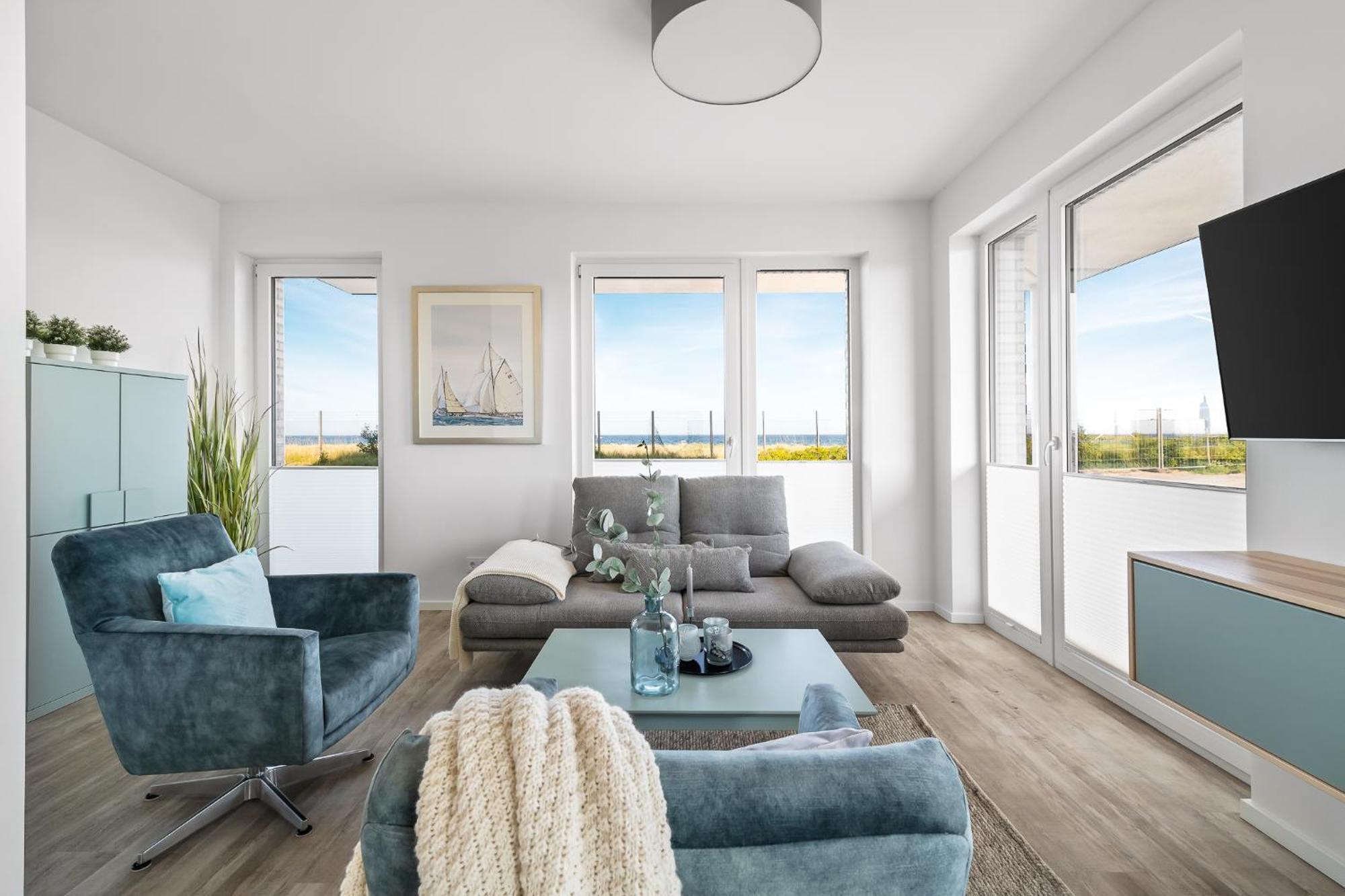 Beachterracefour- Eg, Meerblick, Terrasse, Kamin, Sauna Olpenitz Exterior photo